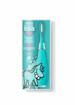 FOREO Issa™ Kids silikonska zobna ščetka za otroke True Blue Pony