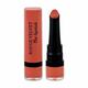BOURJOIS Paris Rouge Velvet The Lipstick mat šminka 2,4 g odtenek 15 Peach Tatin za ženske