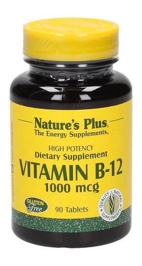 Nature's Plus Vitamin B-12 1000 mcg - 90 tabl.