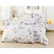 Belo posteljno perilo iz mikrovlaken 140x200 cm v kompletu 6 kosov Maria - My House