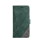 Chameleon Samsung Galaxy S21 FE - Preklopna torbica (WLGO-Lines) - zelena