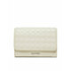 Calvin Klein Majhna ženska denarnica Calvin Mini Quilt Small Trifold K60K611896 Siva