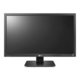 LG 24BK55WY-B monitor, IPS, 24", 16:10, 1920x1200, 75Hz, pivot, DVI, Display port, VGA (D-Sub), USB