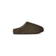 Nubuk copati UGG W Elea Embossed Slip-On - zelena. Copati iz kolekcije UGG, izdelani iz nubuk usnja. Model z mehko oblazinjeno notranjostjo zagotavlja mehkobo in povečuje udobje.