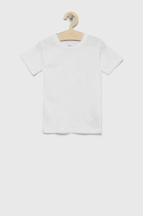Otroški bombažen t-shirt Hype bela barva - bela. Otroški T-shirt iz kolekcije Hype. Model izdelan iz tanke