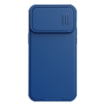 slomart nillkin camshield s case iphone 14 pro max armoured case camera cover blue