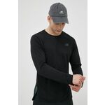 Majica z dolgimi rokavi za tek New Balance Q Speed črna barva - črna. Majica z dolgimi rokavi za tek iz kolekcije New Balance. Model izdelan iz materiala, ki zagotavlja termoregulacijo.