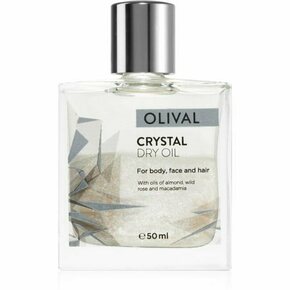 Olival Crystal večnamensko suho olje z bleščicami za obraz