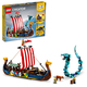 LEGO® Creator 31132 Vikinška ladja in morska kača