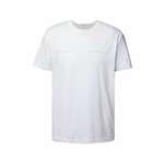 Bombažna kratka majica Calvin Klein Jeans moški, bela barva - bela. Kratka majica iz kolekcije Calvin Klein Jeans, izdelana iz pletenine s potiskom. Model iz zračne bombažne tkanine.