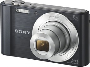 Sony Cyber-shot DSC-W810 20.1Mpx 5x opt. zoom 12x dig. zoom srebrni/črni digitalni fotoaparat