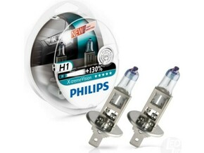PHILIPS žarnica H1 X-tremeVision + 12V 12258XV+S2 55W P14