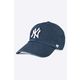 47brand kapa New York Yankees - mornarsko modra. Kapa s šiltom vrste baseball iz kolekcije 47brand. Model izdelan iz enobarvnega materiala z vstavki.