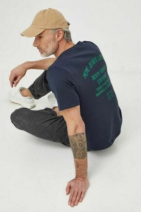 Bombažna kratka majica Pepe Jeans moški