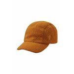 Otroška baseball kapa Reima Piilee oranžna barva - oranžna. Otroška kapa s šiltom vrste baseball iz kolekcije Reima. Model izdelan iz vzorčaste tkanine.