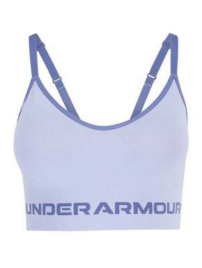 Športni modrček Under Armour Seamless - vijolična. Športni nedrček iz kolekcije Under Armour. Model z nizko oporo