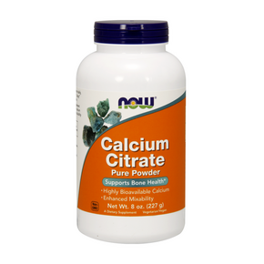 Kalcijev citrat v prahu NOW (227 g)