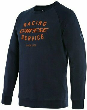 Dainese Paddock Sweatshirt Black Iris/Flame Orange XL Jopa