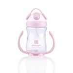 Kikkaboo Sippy Cup with a Straw skodelica s slamico 12 m+ Pink 300 ml