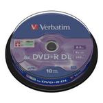 Verbatim DVD+R, 8.5GB, 8x, 10