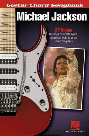 Michael Jackson Guitar Chord Songbook Guitar and Lyrics Notna glasba