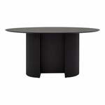 Jedilna miza iz jesenovega dekorja 160x110 cm Rod - Tenzo