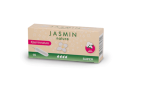 Jasmin Nature bombažni higienski tamponi Super