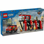 LEGO® City 60414 Gasilska postaja z gasilskim vozilom