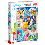 Clementoni Puzzle Disney: Čas za ples MAXI 24 kosov