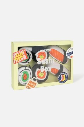 Eat My Socks nogavice Sushi Box (3-pack) - pisana. Nogavice iz kolekcije Eat My Socks. Model izdelan iz tekstilnega materiala.