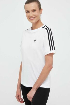 Bombažna kratka majica adidas Originals bela barva - bela. Kratka majica iz kolekcije adidas Originals