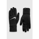 Rokavice Nike moški, črna barva - črna. Rokavice iz kolekcije Nike. Model izdelan iz materiala, ki odvaja vlago.