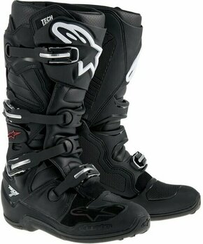 Alpinestars Tech 7 Boots Black 47 Motoristični čevlji