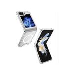 Onasi MagSafe ovitek za Samsung Galaxy Z Flip 5, prozoren