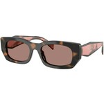 Prada PRB05S 23A60B ONE SIZE (53) Havana/Rjava