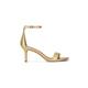 Lauren Ralph Lauren sandali usnjeni Allie Mid zlata 802978207002.710