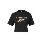 Bombažna kratka majica Reebok Classic črna barva - črna. Kratka majica iz kolekcije Reebok Classic. Model izdelan iz pletenine s potiskom.