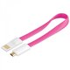 Goobay USB 2.0 kabel A -&gt; micro B, roza