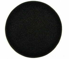 Eoshop Etonova črna okrogla preproga (Varianta: premer 200 cm)