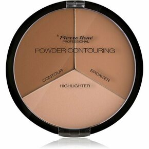 Pierre René Powder Contouring paleta za konture obraza 23 g