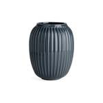 Antracitno siva keramična vaza Kähler Design Hammershoi, višina 20 cm