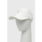 Bombažna bejzbolska kapa Hollister Co. bela barva - bela. Kapa s šiltom vrste baseball iz kolekcije Hollister Co. Model izdelan iz bombažne tkanine.