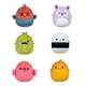 Squishmallows Micromallows Paket 6 kosov (Charles, Onel, Mo, Cookie, Reed, Layla)