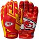 Kansas City Chiefs Wilson NFL Stretch Fit rokavice