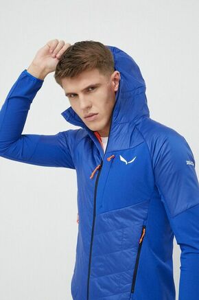 Športna jakna Salewa Ortles Hybrid - modra. Športna jakna iz kolekcije Salewa. Nepodloženi model