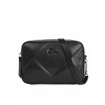 Calvin Klein Ročna torba Quilt K60K611891 Črna