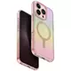 Ovitek UNIQ Case Iridescia for iPhone 16 Pro Magclick Charging pink prism (UNIQ-IP6.3P(2024)-IRDMPPRS)