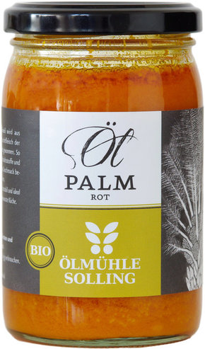 Ölmühle Solling Rdeče palmovo olje "fair for life" - 250 ml