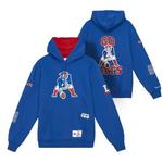 New England Patriots Mitchell and Ness Team Origins pulover s kapuco, velikost L