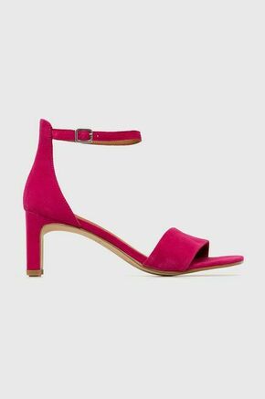 Sandali iz semiša Vagabond Shoemakers Luisa rdeča barva